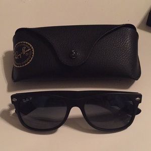 Black Rayban sunglasses